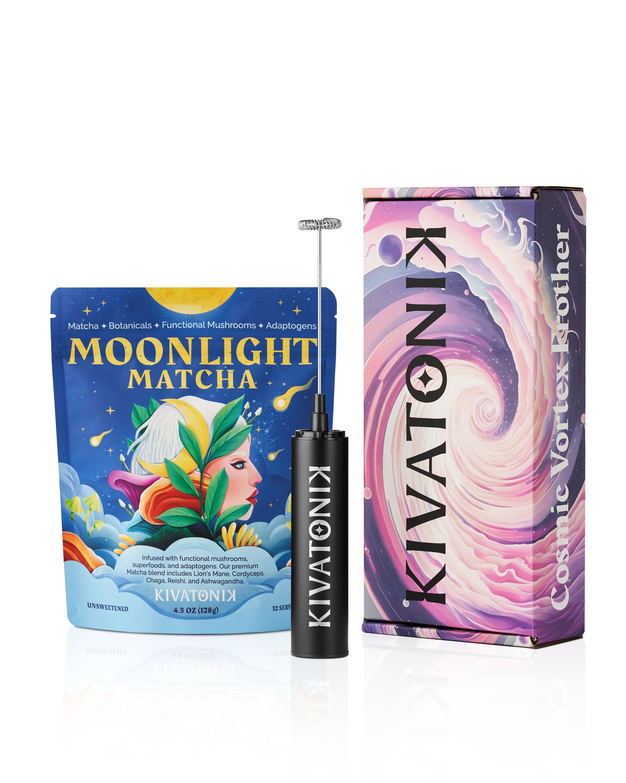 Moonlight Matcha and Cosmic Vortex Frother Bundle